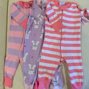 Hanna Andersson printed jammies size 60(6-9mos)